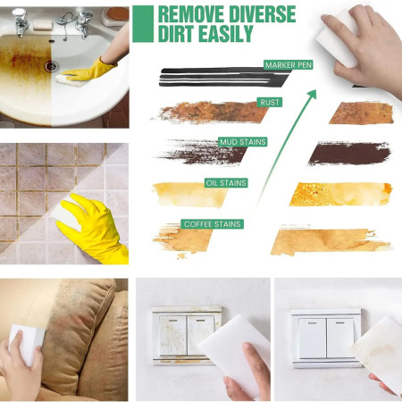 (১০ পিস) Nano Magic Sponge Cleaning Pad