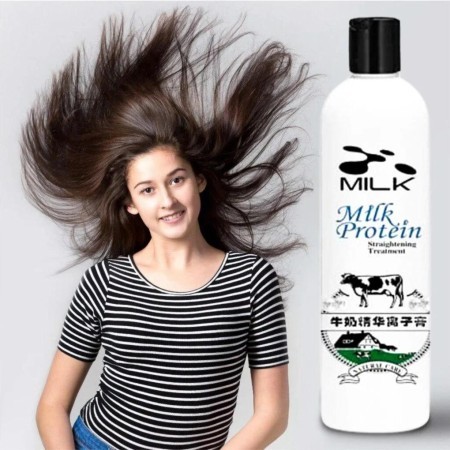 3 Pcs Milk Protein Hair Straight