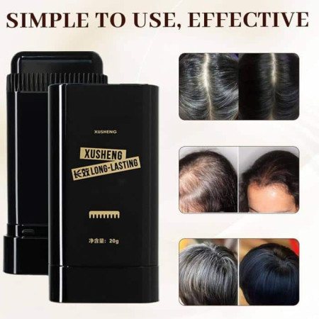 Portable Hair Dye Stick With Comb Waterproof