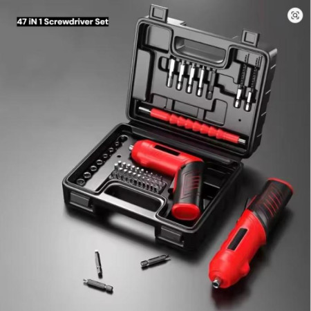 Rechargeable 47 in 1 Cordless Smart Screwdriver Tools Set