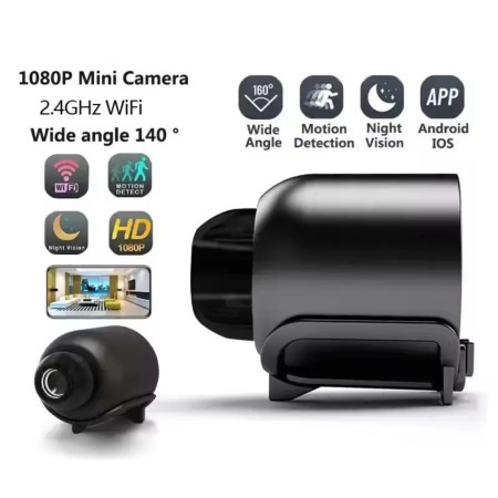 X5 Mini Camera With Night Vision 1080p