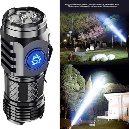 Mini LED Flash Light (Plastic Body)